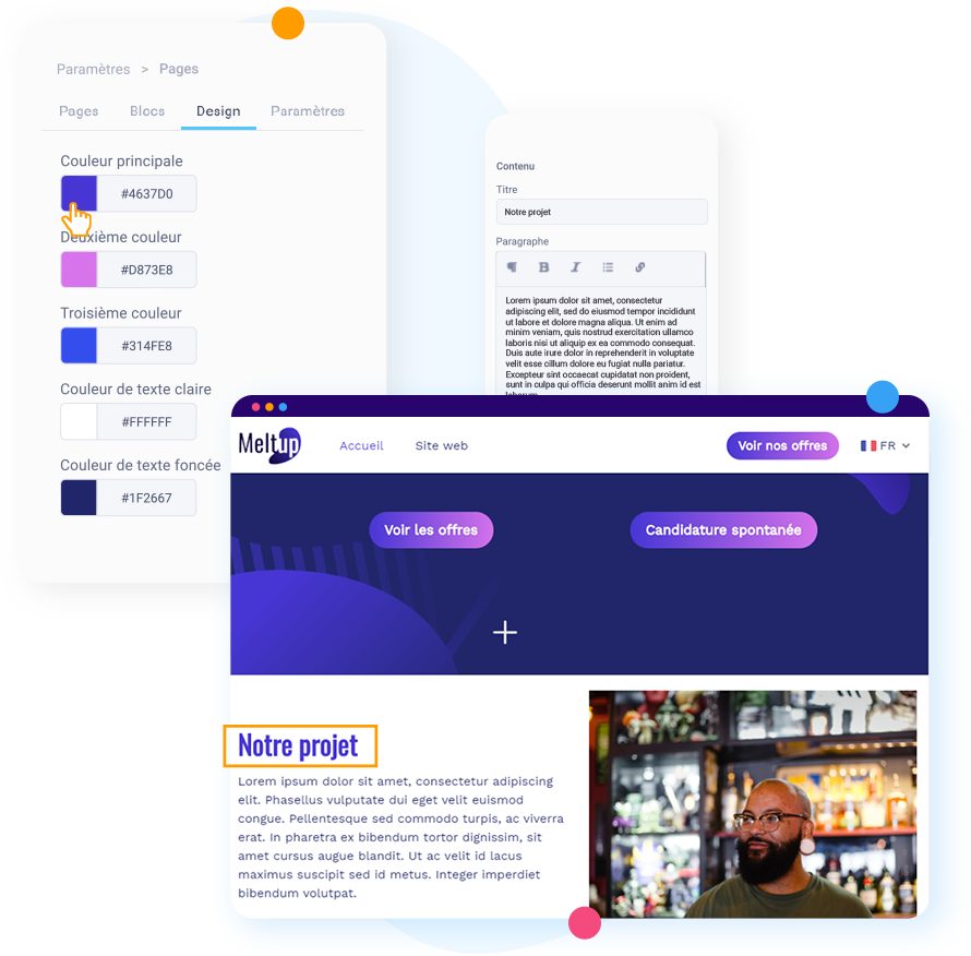 screenshot of We Recruit